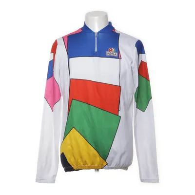 Cykeltröja (Vit, Flerfärgad) från Ultima Bomull, Polyester