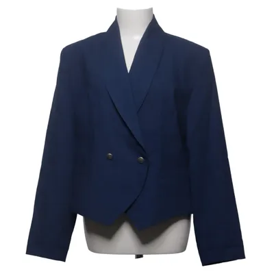 Blazer (Blauw) van Gulins Nylon, Polyester, Viscose