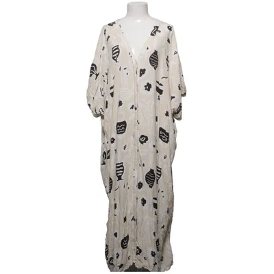Robe longue (Beige, Noir, Blanc) de Monki Viscose
