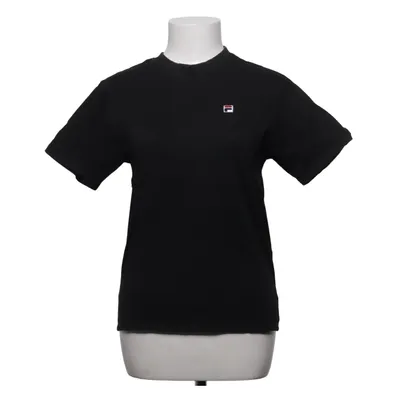 T-shirt (Black) from Fila Cotton