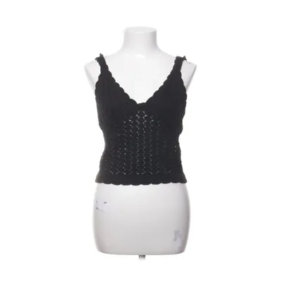 Crop top (Svart) från H&M Bomull, Polyester