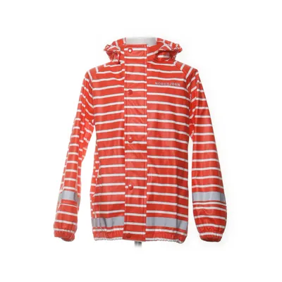 Veste imperméable (Rouge, Blanc) de Nordbjørn Polyuréthane