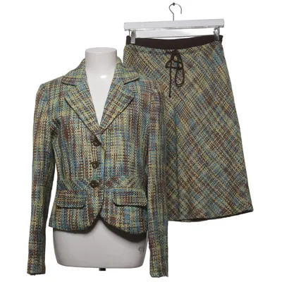 Dräkt (Gul, Blå, Brun) från CCDK Acetat, Polyester, Ull