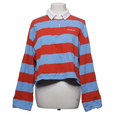 Rugby shirt (Blue, Red) from H&M Cotton