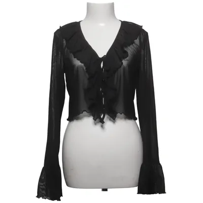 Top (Black) from Monki Elastane, Polyester