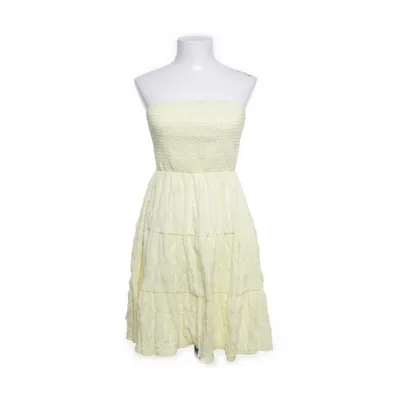 Klänning (Gul) från Shein Elastan, Polyester