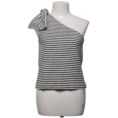 Haut dos-nu (Noir, Blanc) de Club Monaco Coton, Élasthane, Polyester
