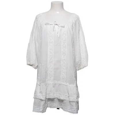 Robe (Blanc) de Rose Bud Coton