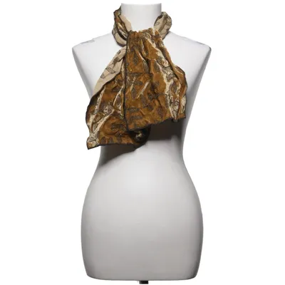 Écharpe (Beige, Marron) de Louise Béen Viscose