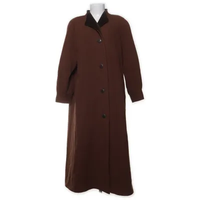 Manteau (Marron) de Dahléns Cachemire, Polyester, Laine