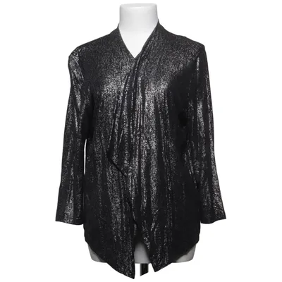 Cardigan (Black, Silver) from Noisy May Elastane, Viscose