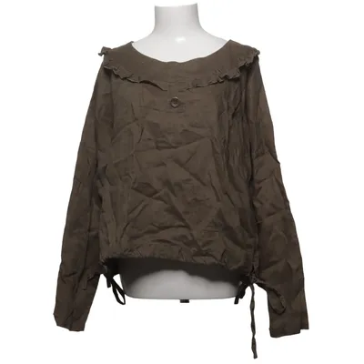 Blouse (Bruin) van Olars Ulla Linnen