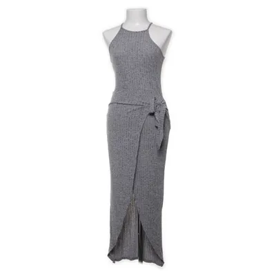 Omlottklänning (Grå) från Vintage Dressing Viskos