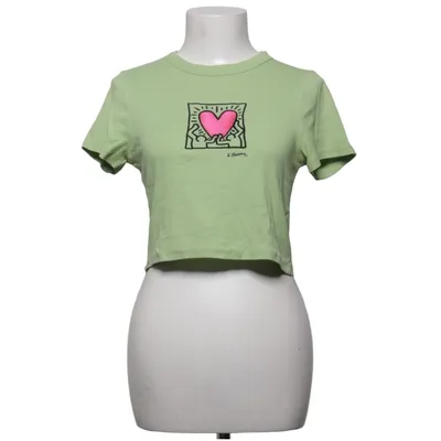 Crop Top (Grün) von Keith Haring Baumwolle, Elasthan