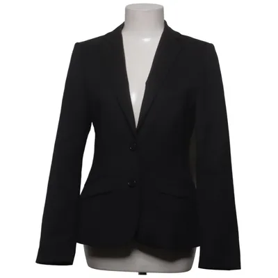 Blazer (Noir) de Dahléns Élasthane, Polyester recyclé, Laine