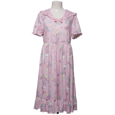 Dress (Pink, Multicolored) from Romwe