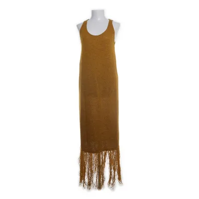 Maxi jurk (Geel) van Zara Acryl, Polyester