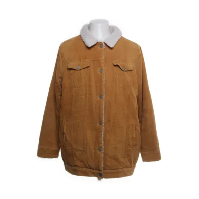 Gevoerde spijkerjas (Beige) van Denim Co Katoen, Polyester