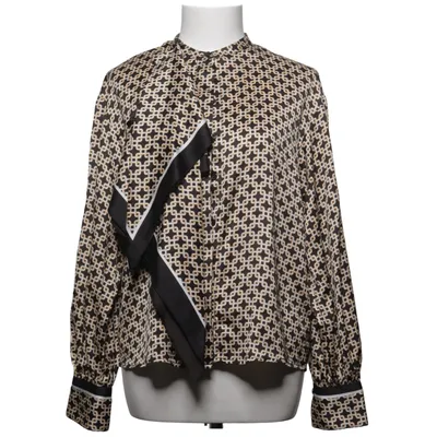 Knytblus (Svart, Beige, Vit) från Richard Allan x H&M Polyester