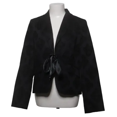 Blazer (Black, Red) from Apostrophe Cotton, Elastane, Polyester, Viscose
