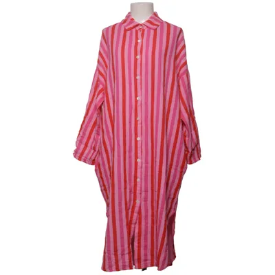 Skjortekjole (Pink, Rød) fra Love Forever Bomuld