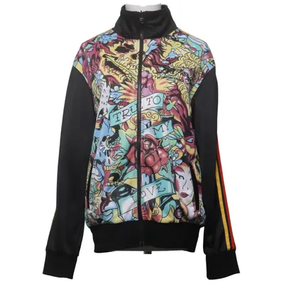 Trainingsjack (Zwart, Meerkleurig) van Ed Hardy by Christian Audigier Katoen