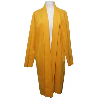 Coat (Yellow) from Zara Woman Collection Elastane, Polyester