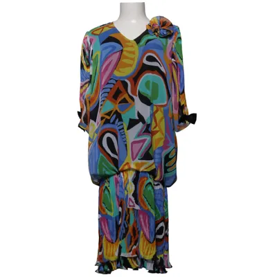 Klänning (Flerfärgad) från Puszta Polyester