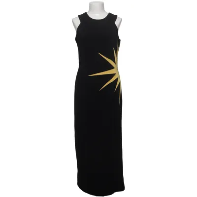 Robe longue (Noir, Jaune) de Joseph Ribkoff Élasthane, Polyester