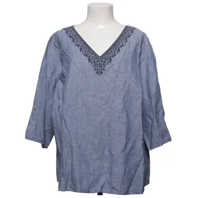 Top (Blue) from Yessica Cotton, Linen