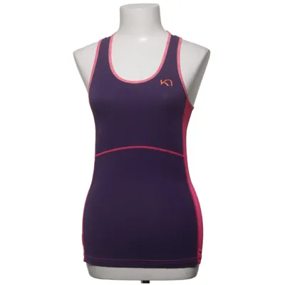 Sport tanktop (Lila, Roze, Oranje) van Kari Traa Elastaan, Polyester, Wol