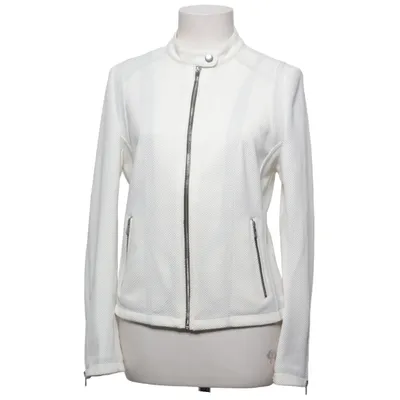 Jacket (White) from Black Rivet Elastane, Polyester