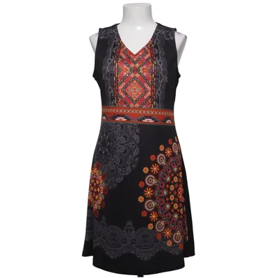 Robe (Noir, Multicolore) de 101 Idees Élasthane, Polyester