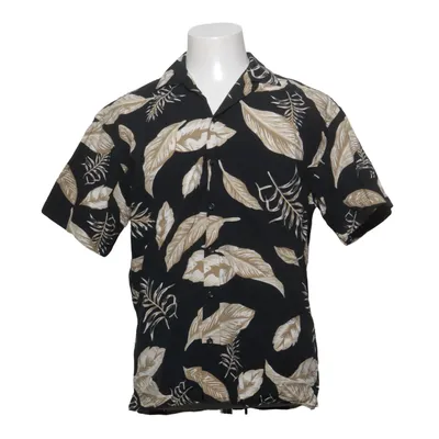 Short sleeve shirt (Black, Beige) from Premium by Jack & Jones Cotton, Viscose