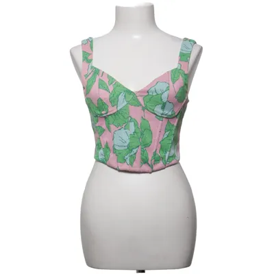 Korsett (Pink, Grün, Mehrfarbig) von Amisu Elasthan, Polyester