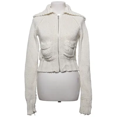 Cardigan (Wit) van Zara Acryl, Polyamide, Wol