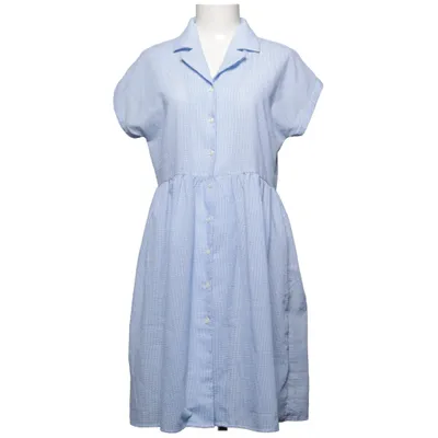Skjortklänning (Blå, Vit) från Grunt Bomull, Polyester