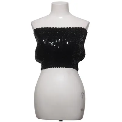 Tube top (Black) from Fredrick's of Hollywood Acrylic, Cotton, Elastane