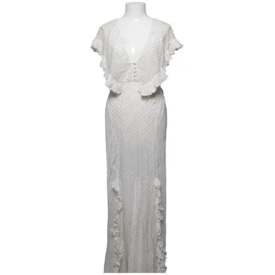 Robe longue (Blanc, Multicolore) de Rat & Boa Polyester, Viscose