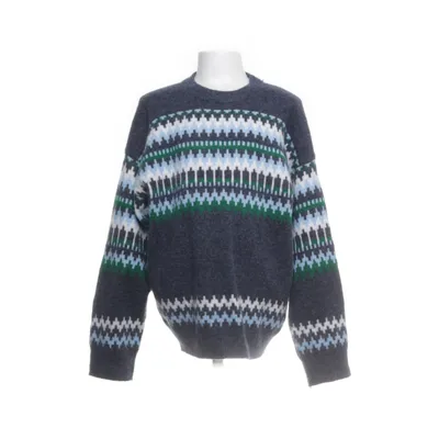 Tröja (Blå, Flerfärgad) från Lindex Kids Akryl, Elastan, Polyamid, Polyester