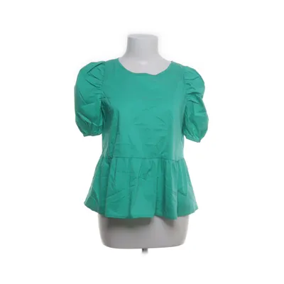Peplumbluse (Grøn) fra Vero Moda Bomuld, Elastan, Polyester