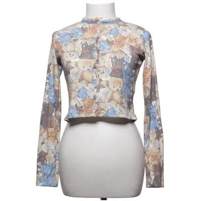 Cardigan (Flerfarvet) fra Urban Outfitters Elastan, Polyester