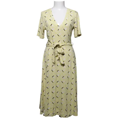 Robe (Jaune, Noir, Blanc) de Miss Clarity Élasthane, Viscose