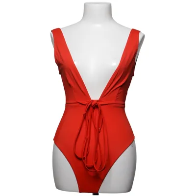 Swimsuit (Red) from ASOS Swim Elastane, Polyamide, Polyester