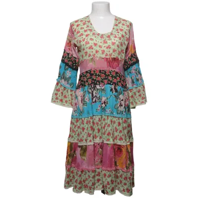 Maxi dress (Pink, Turquoise, Multicolored) from TurQuoise Cotton