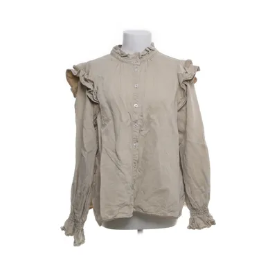 Shirt (Grijs, Beige) van Second Female Linnen, Lyocell