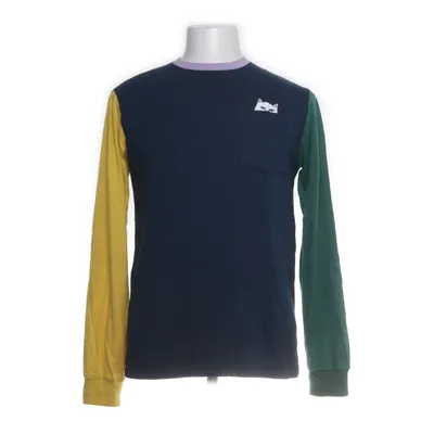 Langærmet t-shirt (Blå, Flerfarvet) fra Ripndip Bomuld