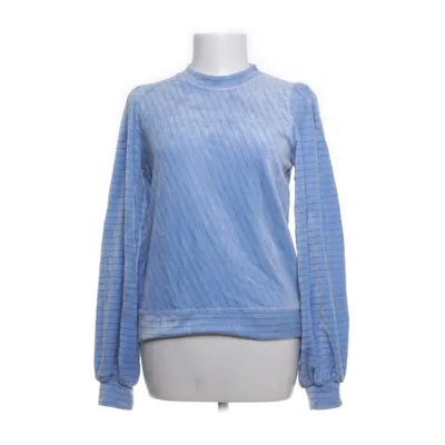 Sweatshirt (Blå) fra Ganni Bomuld, Polyester, Uld, Polyamid