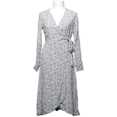 Wrap dress (Blue, Multicolored) from Pieces Viscose