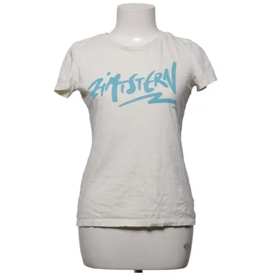 T-shirt (Vit, Turkos) från Zimtstern Ekologisk bomull
